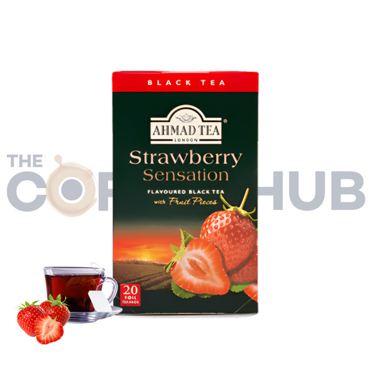 Ahmad Tea  Strawberry Sensation Black Tea -20 Foil