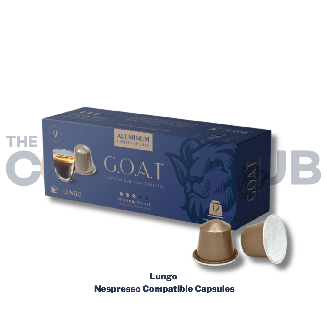 GOAT - Lungo - Nespresso Compatible - 12 Capsules