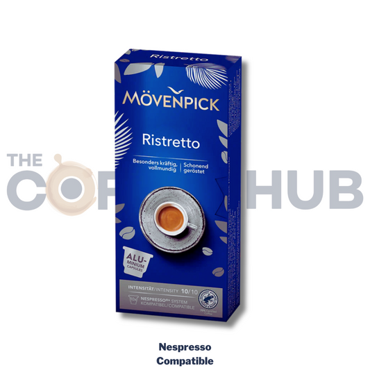 Movenpick Nespresso Compatible Ristretto Espresso - 10 Capsules