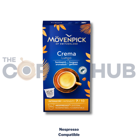 Movenpick Nespresso Compatible Crema Lungo- 10 Capsules