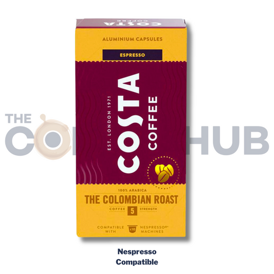Costa Nespresso Compatible Colombian Roast Espresso- 10 Capsules