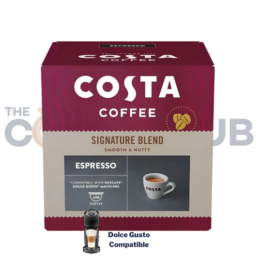 COSTA Dolce Gusto Compatible Signature Blend- Espresso -16 Capsules
