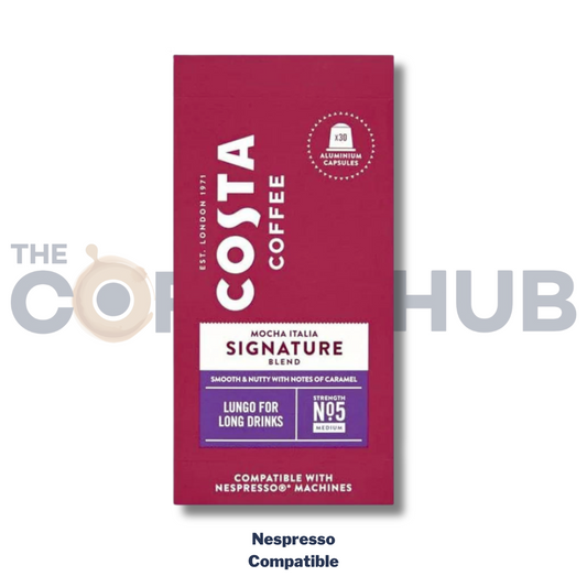 Costa Nespresso Compatible  Mocha Italia Signature Blend-10 Capsules