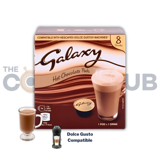 Galaxy Dolce Gusto Compatible Hot Chocolate -8 Pods