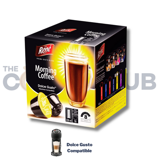 Café Rene Dolce Gusto Compatible Morning Cafe -16 Capsules