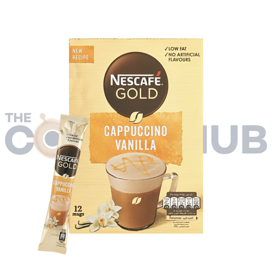 Nescafe Gold Cappuccino Vanilla -12 Sachets