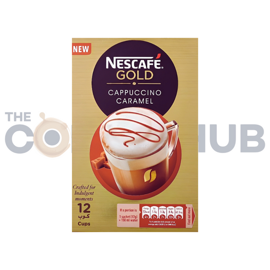 Nescafe Gold Cappuccino Caramel -12 Sachets