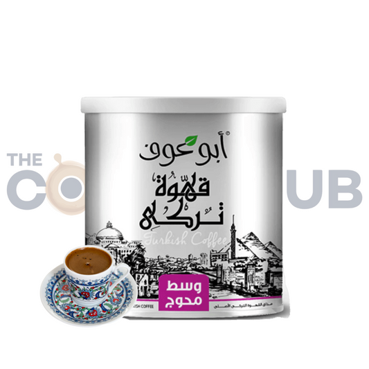 Abu Auf Turkish Coffee Medium Roast Blended -250 gm