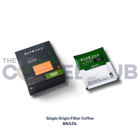 SLVRSKN - Brazil Espresso Blend - Filter Coffee - 5 Sachets