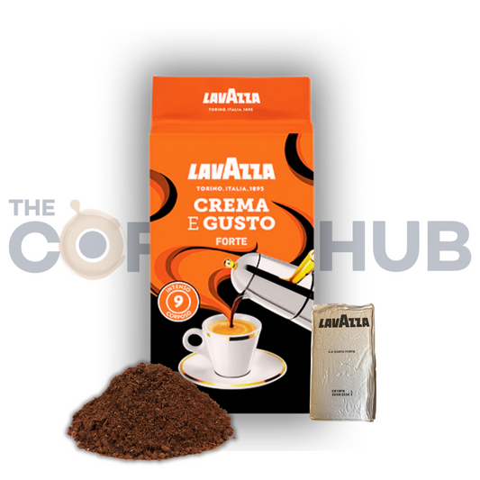 Lavazza Crema E Gusto FORTE ground coffee (Silver pack) -250 gm