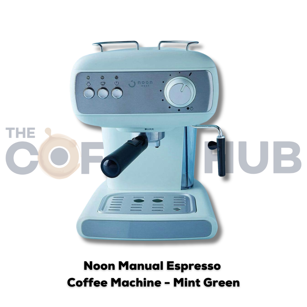 Machine Noon Noon Manual Espresso Coffee Machine - Mint Green – The Coffee Hub