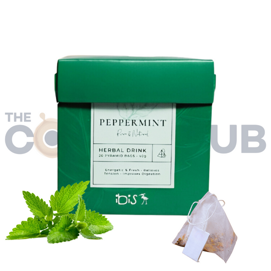 IBIS PEPPER MINT Herbs -20 Pyramid Bags