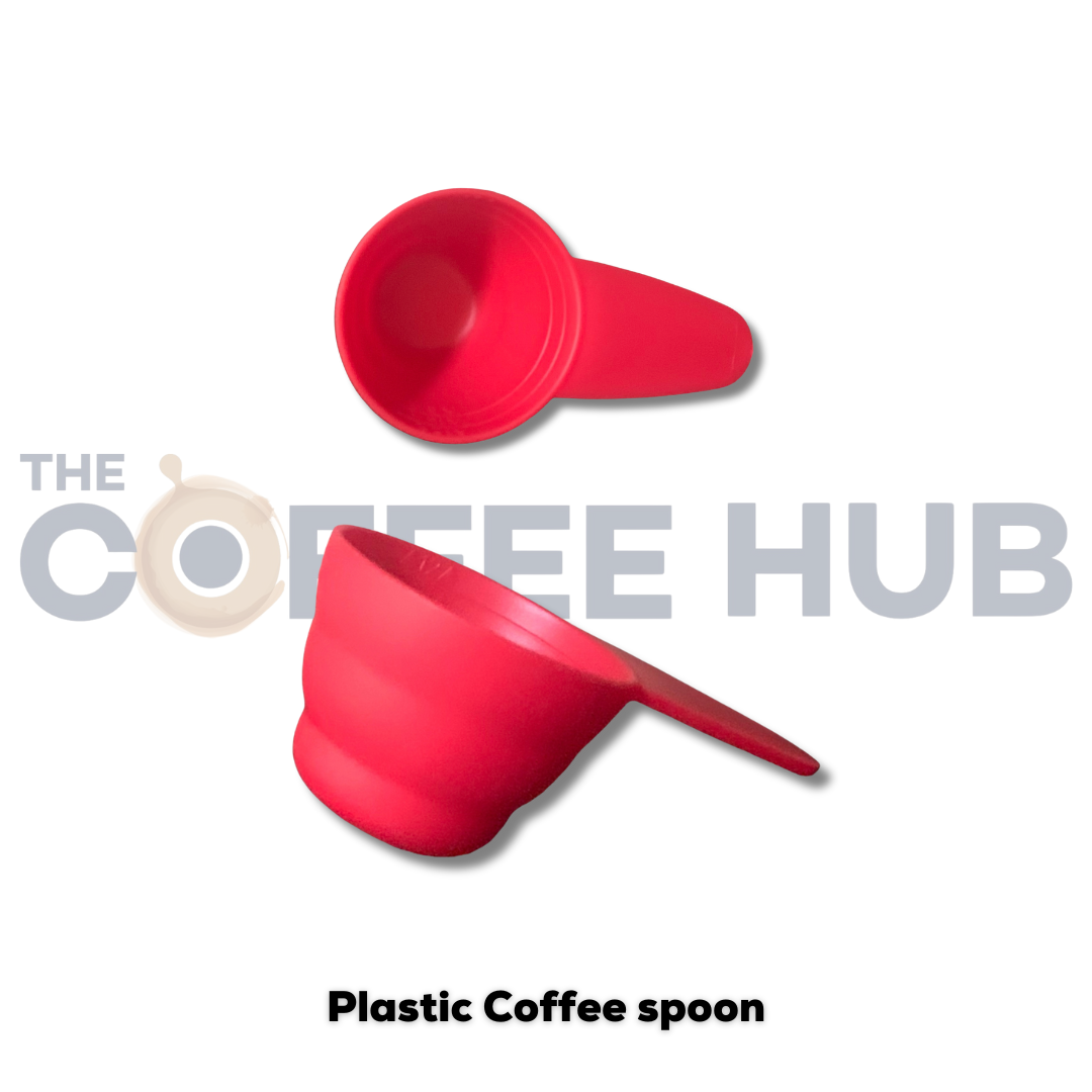 TMH Plastic Coffee spoon (Red)