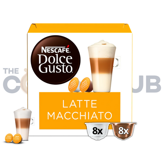 Nescafe Dolce Gusto Latte Macchiato -16 Capsules/8 Cups