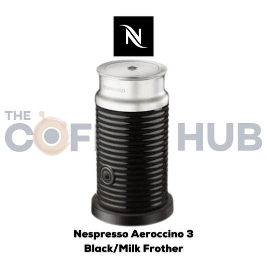 Nespresso Aeroccino 3 - Black/Milk Frother