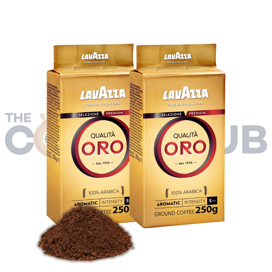 Lavazza Qualita Oro Ground Coffee -250 gm  (Pack of 2)