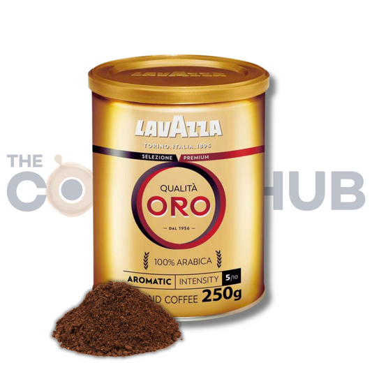 Lavazza Qualita Oro Ground Coffee - Tin 250 gm