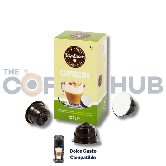Caffe Carracci Dolce Gusto Compatible Cappuccino - 16 Capsules