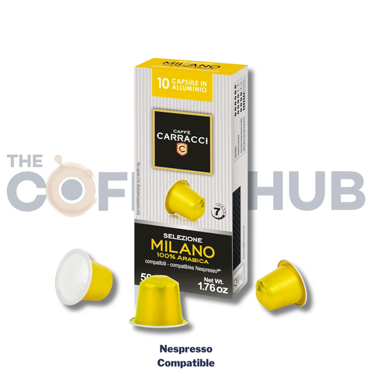 Caffe Carracci Nespresso Compatible Milano - 10 Capsules