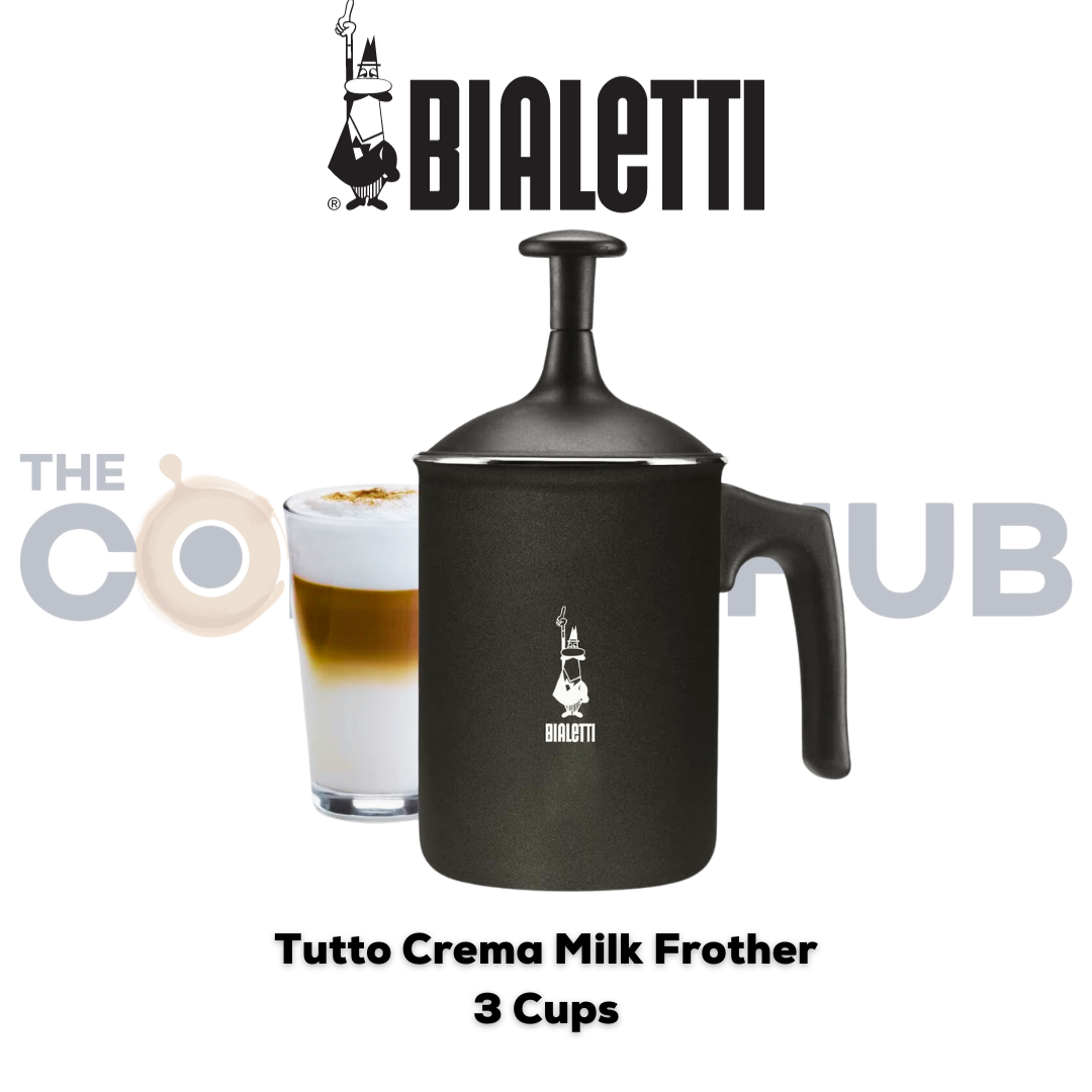 Bialetti Tutto Crema Milk Frother 3 Cups The Coffee Hub