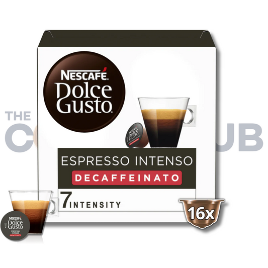 Nescafe Dolce Gusto Espresso Intenso Decaffeinato-16 Capsules