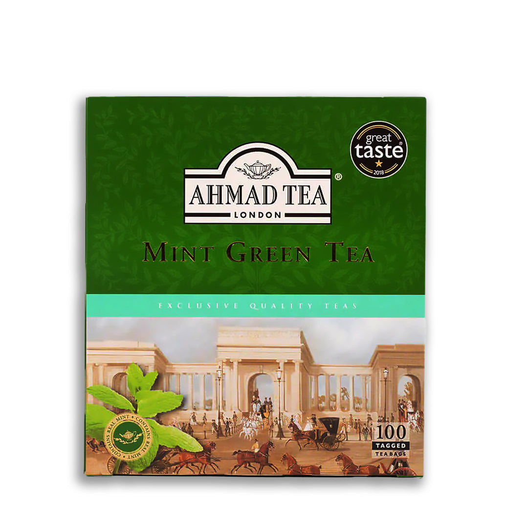 Ahmad Tea  Mint Green Tea - 100 TeaBags