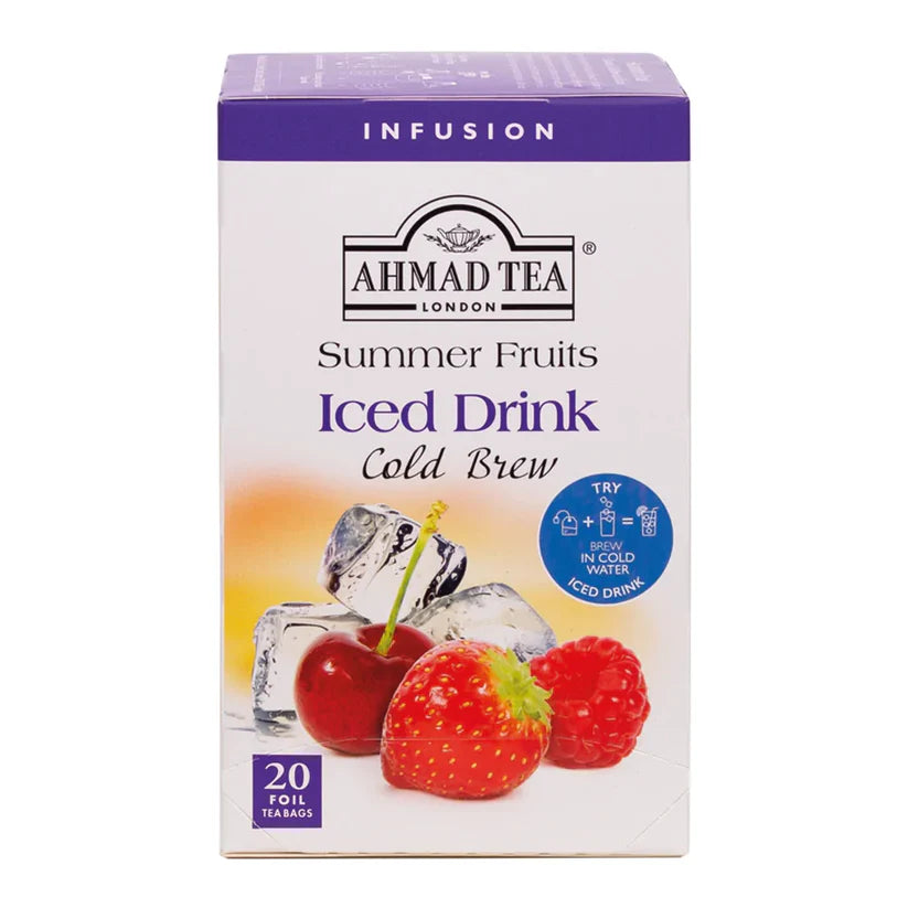 Ahmad Tea Summer Fruits  Cold Brew Iced Drink - 20 Foil