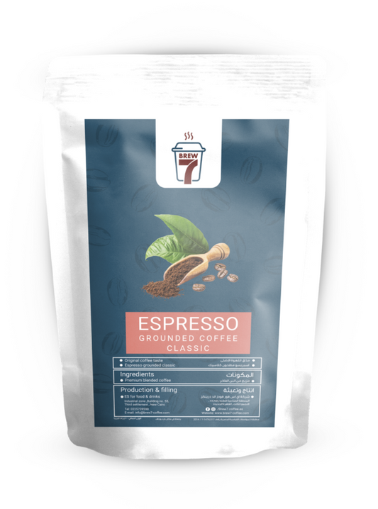 Brew7 Espresso Grounded Coffee- 1 Kg