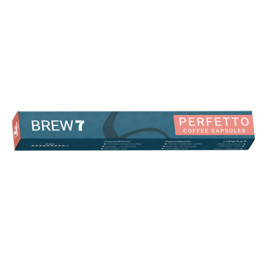 Brew7 Perfetto Nespresso Compatible Coffee Capsules -10 Capsules