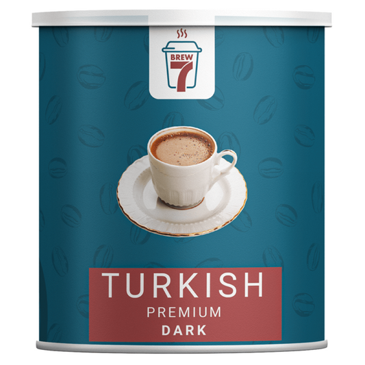 Brew7 Turkish Coffee Premium Plain Dark - 200 gm