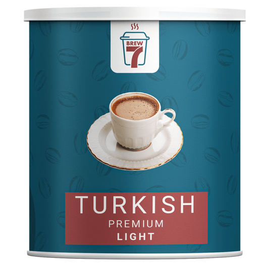 Brew7 Turkish Coffee Premium Plain Light - 200 gm
