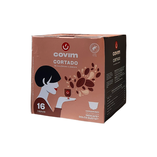 COVIM Dolce Gusto CORTADO -16 Capsules