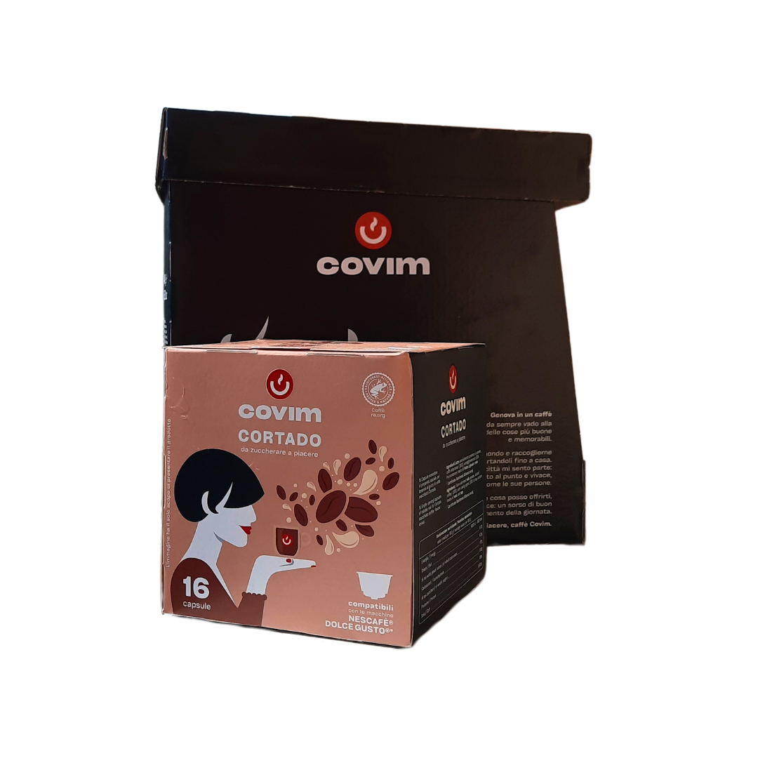 COVIM Dolce Gusto CORTADO -16 Capsules