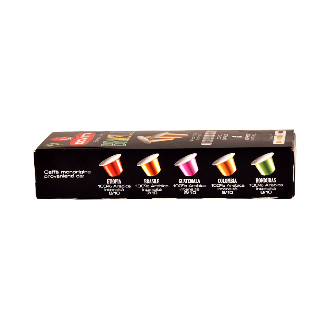 COVIM Nespresso Compatible BRASILE - 10 Capsules