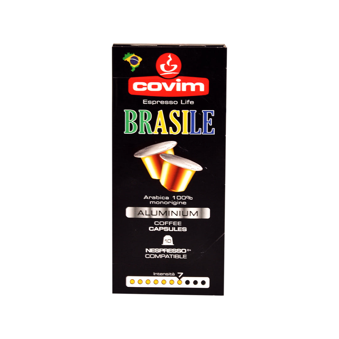 COVIM Nespresso Compatible BRASILE - 10 Capsules