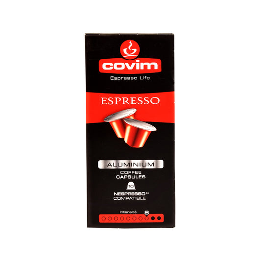 COVIM Nespresso Compatible ESPRESSO - 10 Capsules