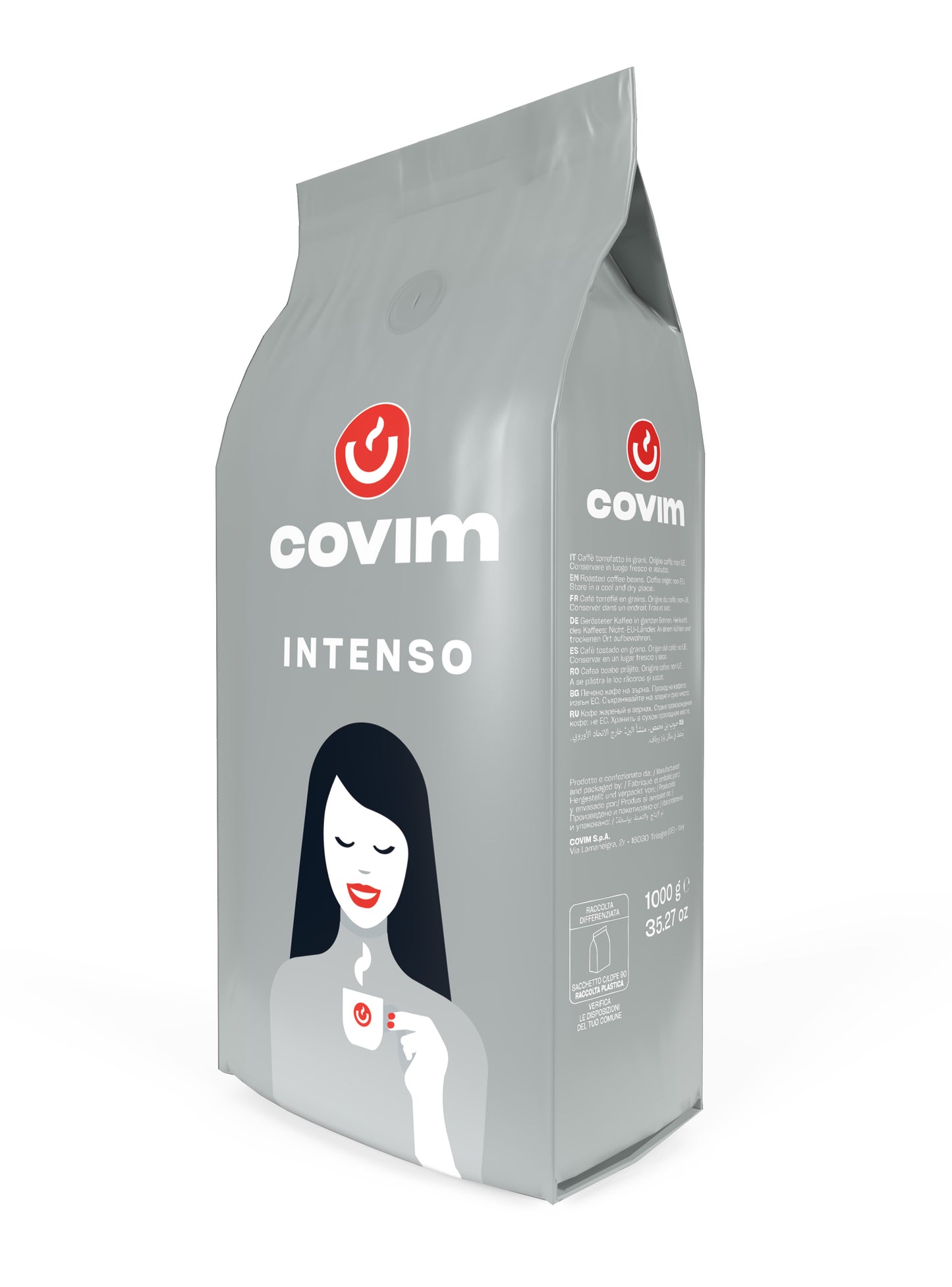 COVIM Roasted Coffee INTENSO - 1Kg