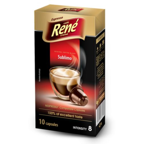 Café Rene Nespresso Compatible Sublimo -10 Capsules