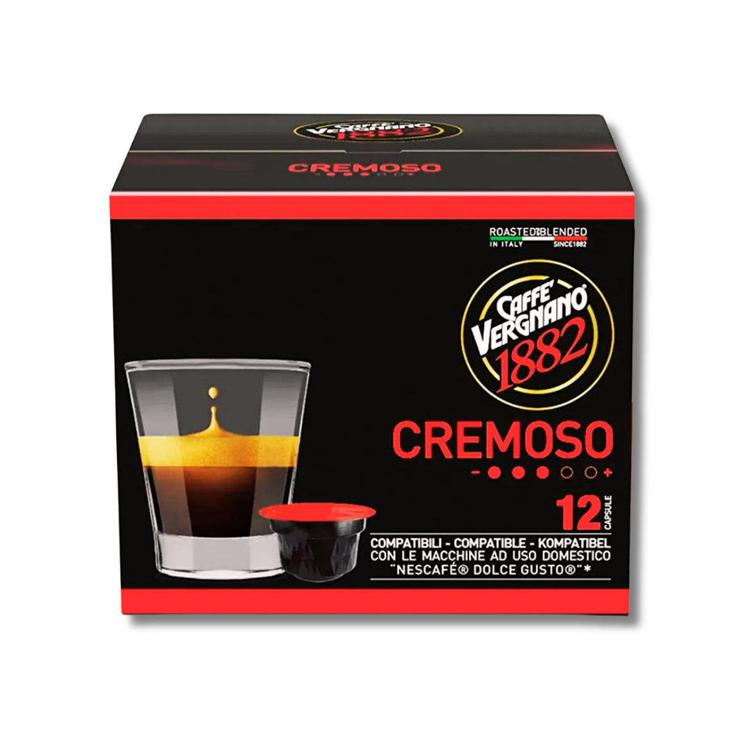 Caffè Vergnano Dolce Gusto Compatible Cremoso- 12 Capsules