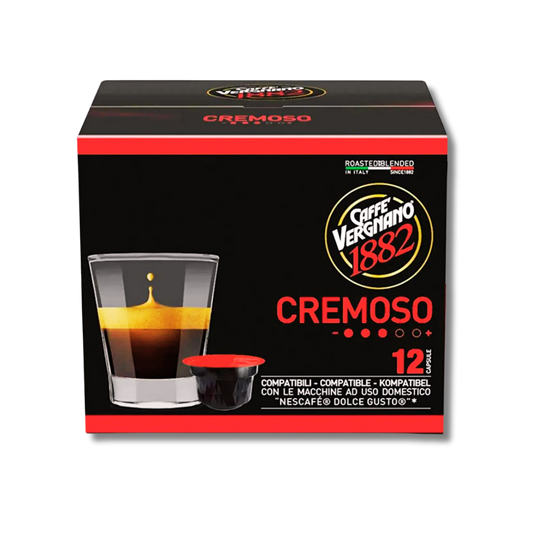 Caffè Vergnano Dolce Gusto Compatible Cremoso- 12 Capsules