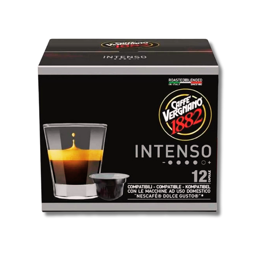 Caffè Vergnano Dolce Gusto Compatible Intenso- 12 Capsules