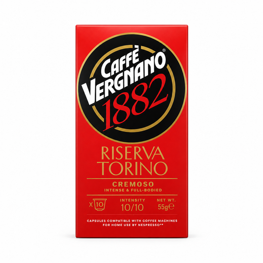 Caffè Vergnano Riserva Torino Cremoso Coffee - 10 Capsules