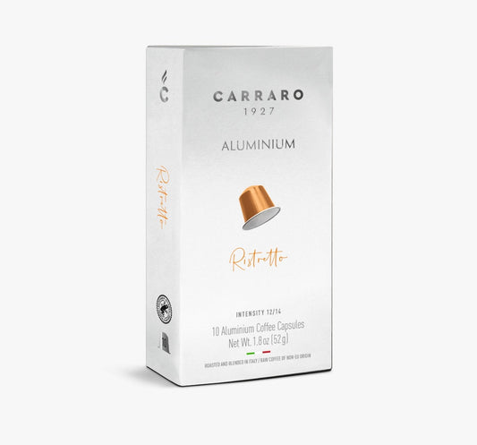 Carraro Nespresso Compatible Ristretto  - 10 Capsules