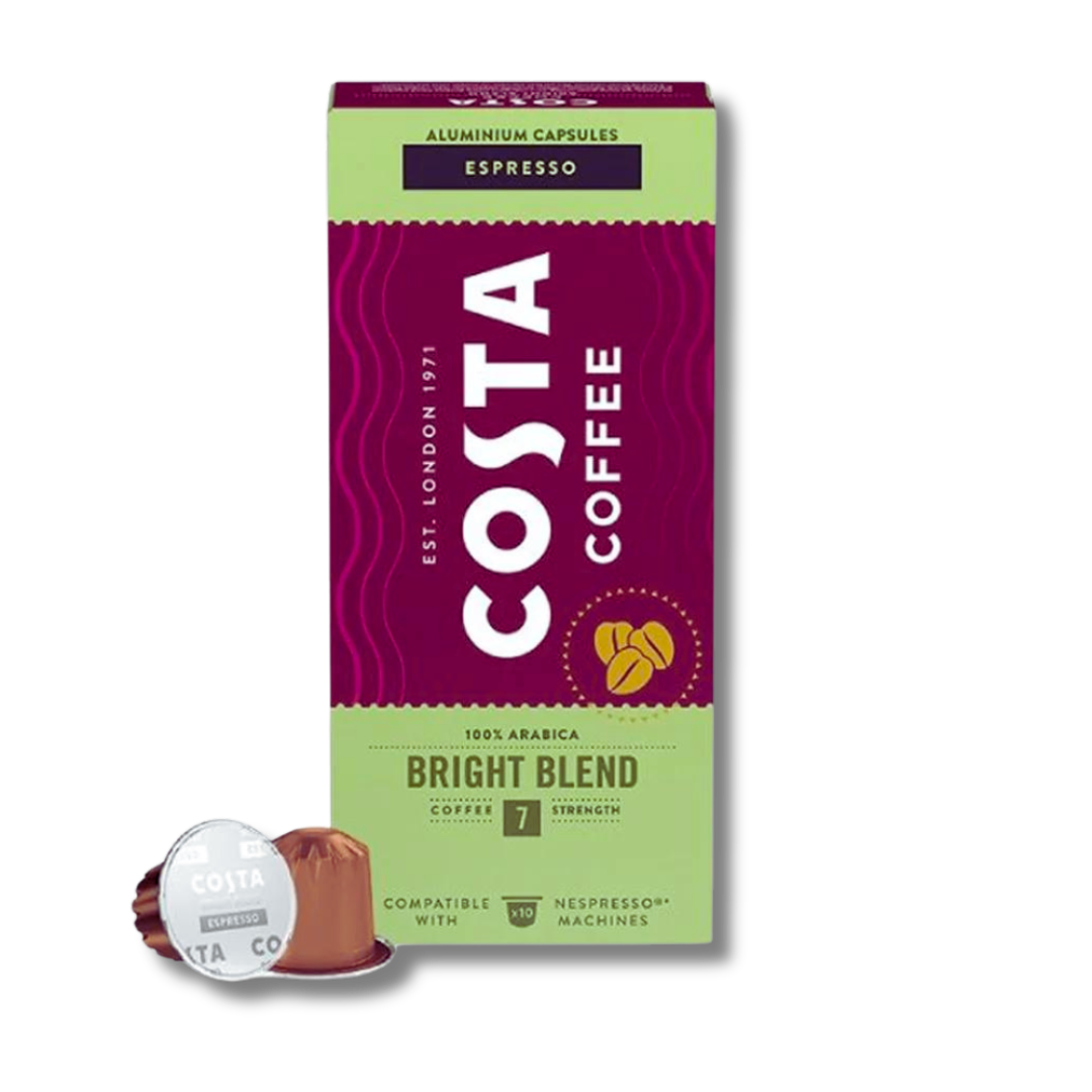 Costa Bright Blend Espresso- 10 Capsules