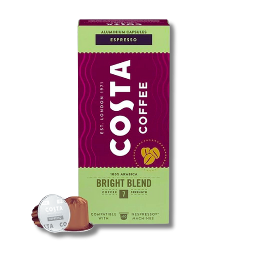 Costa Bright Blend Espresso- 10 Capsules