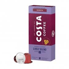 Costa Lively Blend Ristretto- 10 Capsules