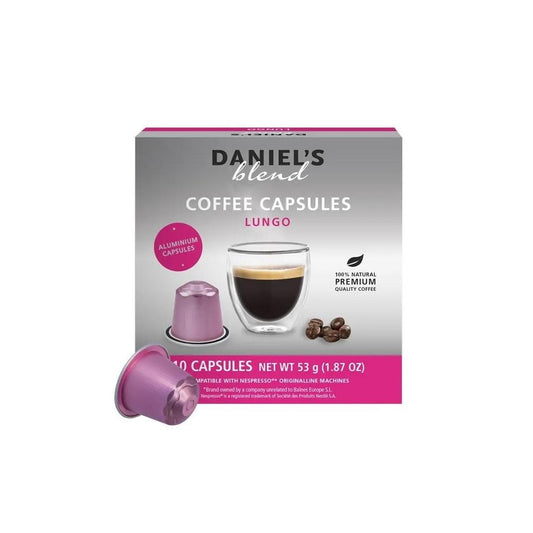 Daniel's Blend Nespresso Compatible Lungo - 10  capsules