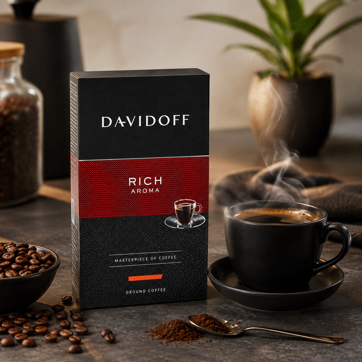Davidoff Ground Coffee Rich Aroma - 250 gm