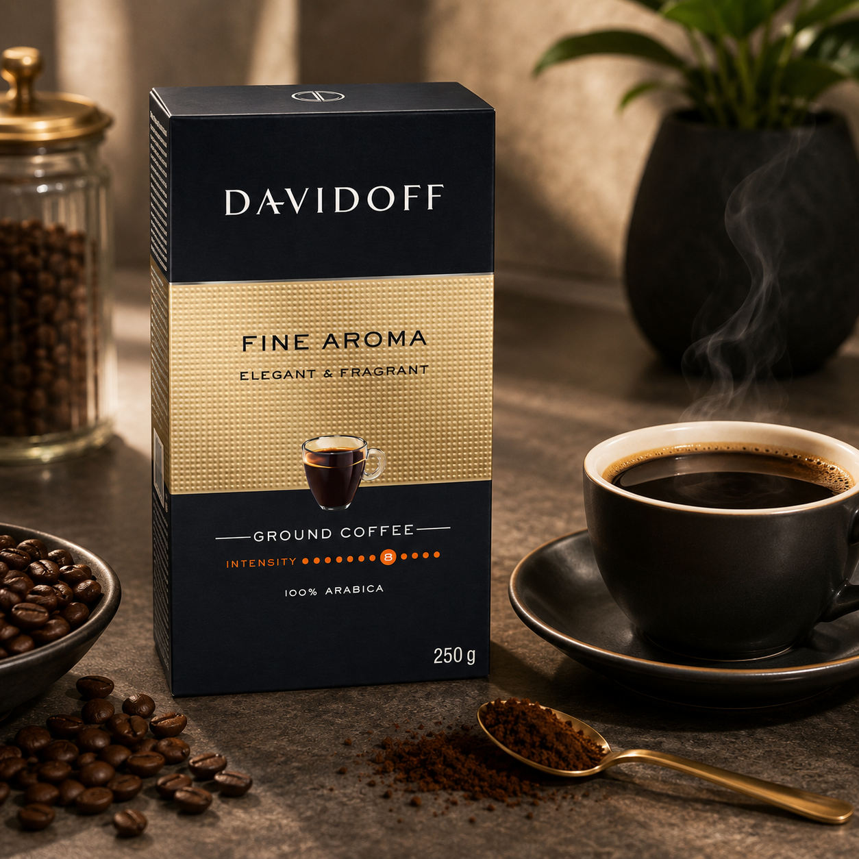 Davidoff Ground Coffee Fine Aroma -250 gm