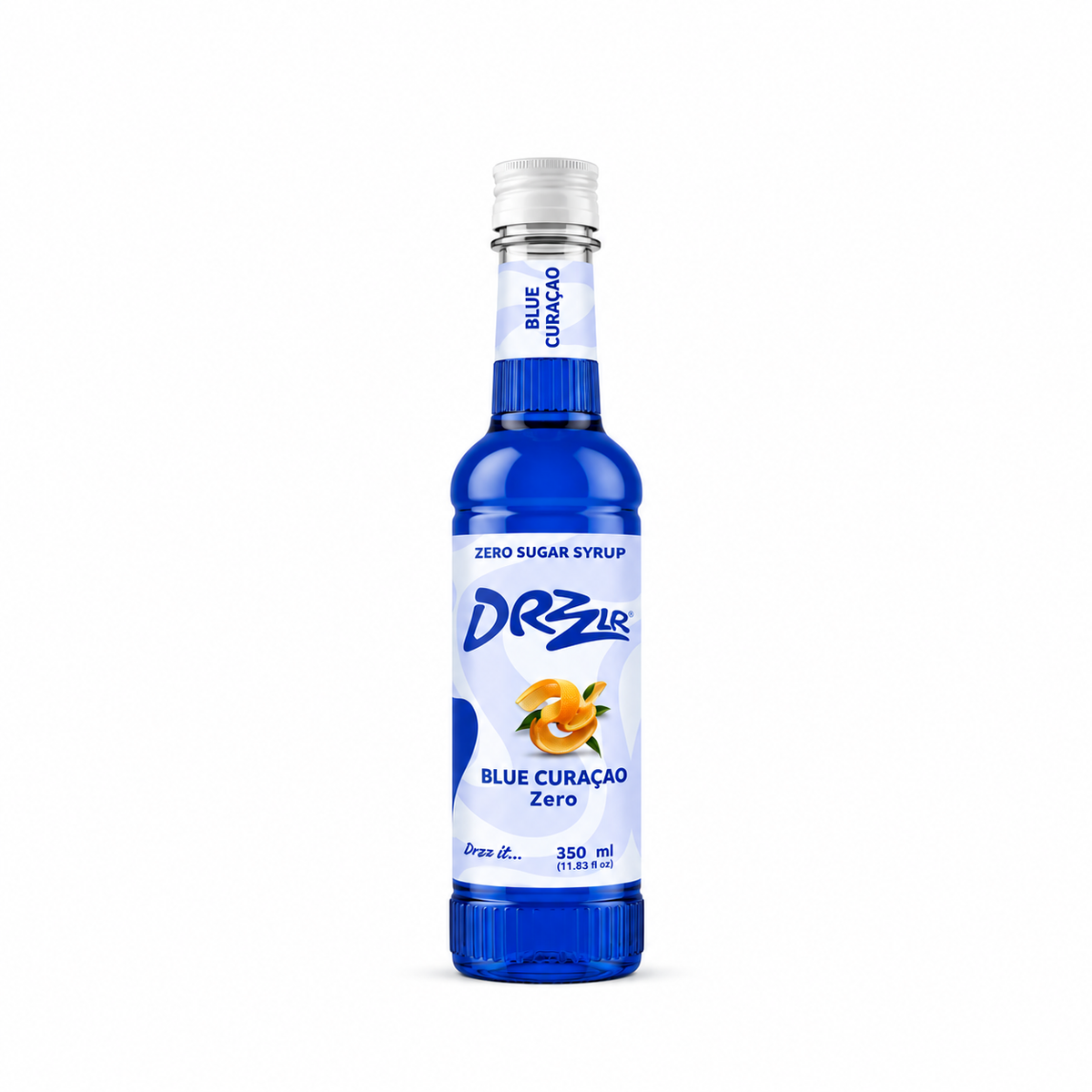 Drzzlr Blue Curacao Zero Sugar syrup - 350 ml